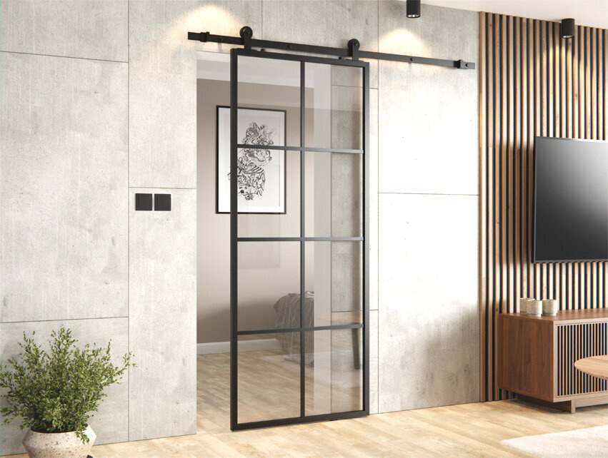 SLIDING DOOR ALUMINUM LOFT 8A